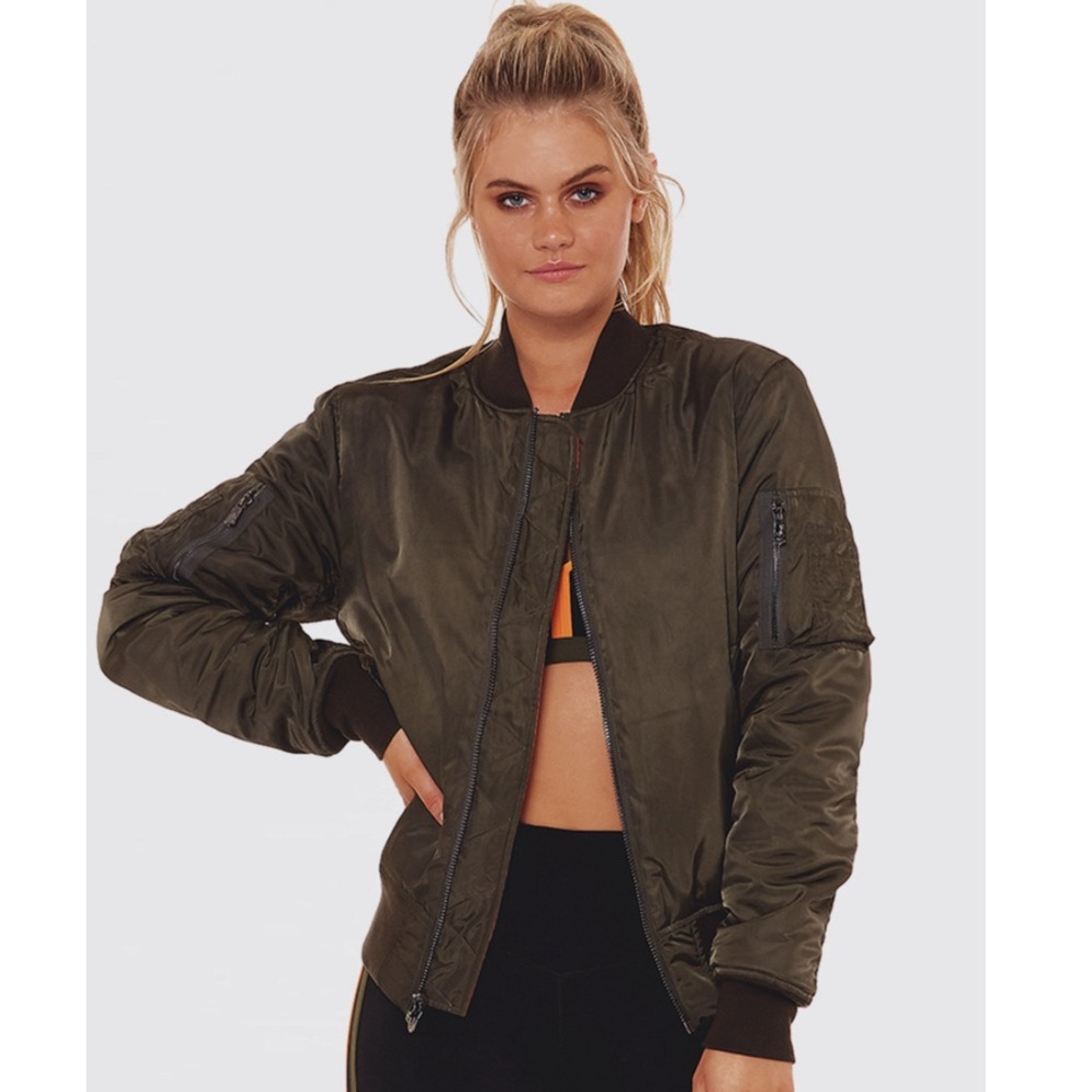 New L’urv Flight Path Bomber Jacket